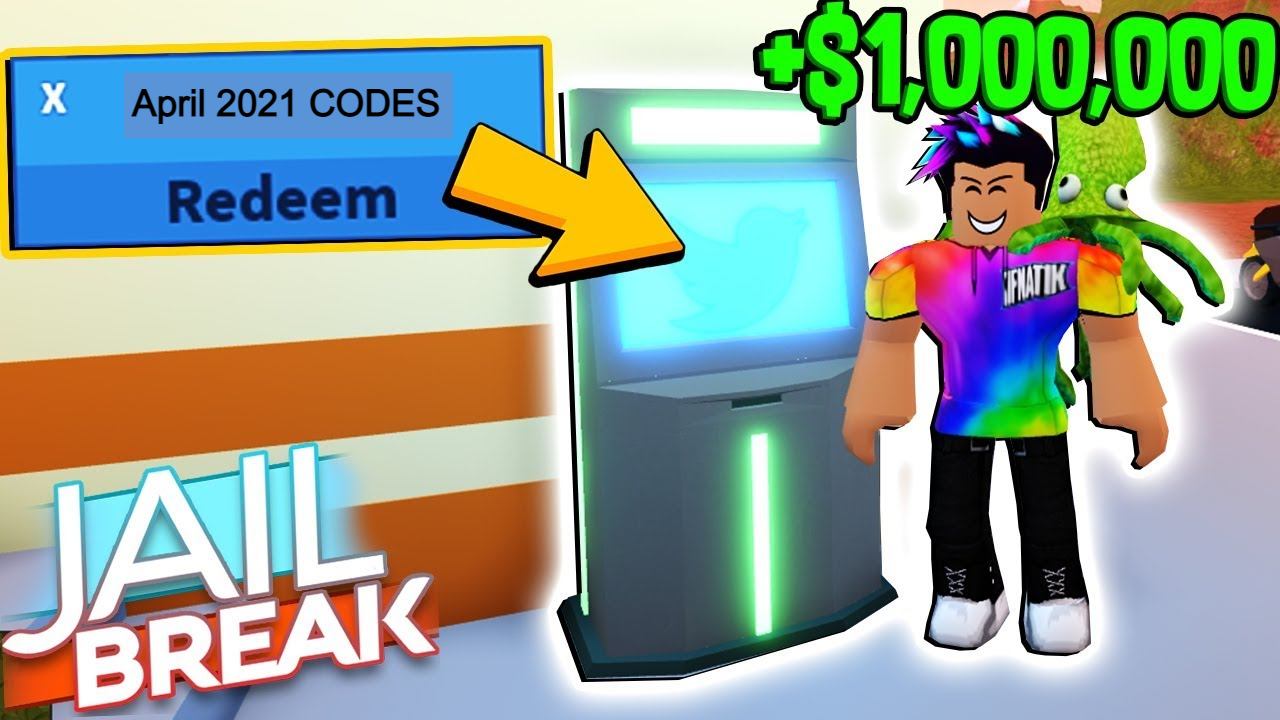 Jailbreak Roblox Codes and ATMs May 2021 how to redeem codes in the