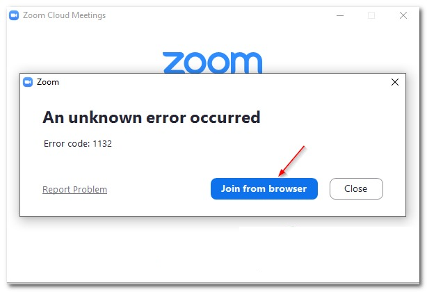 Zoom Error Code 1132, How to Fix Zoom Error 1132?