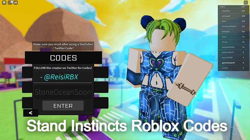 Roblox Stand Instincts Codes: Unleash Free KOs in September 2023