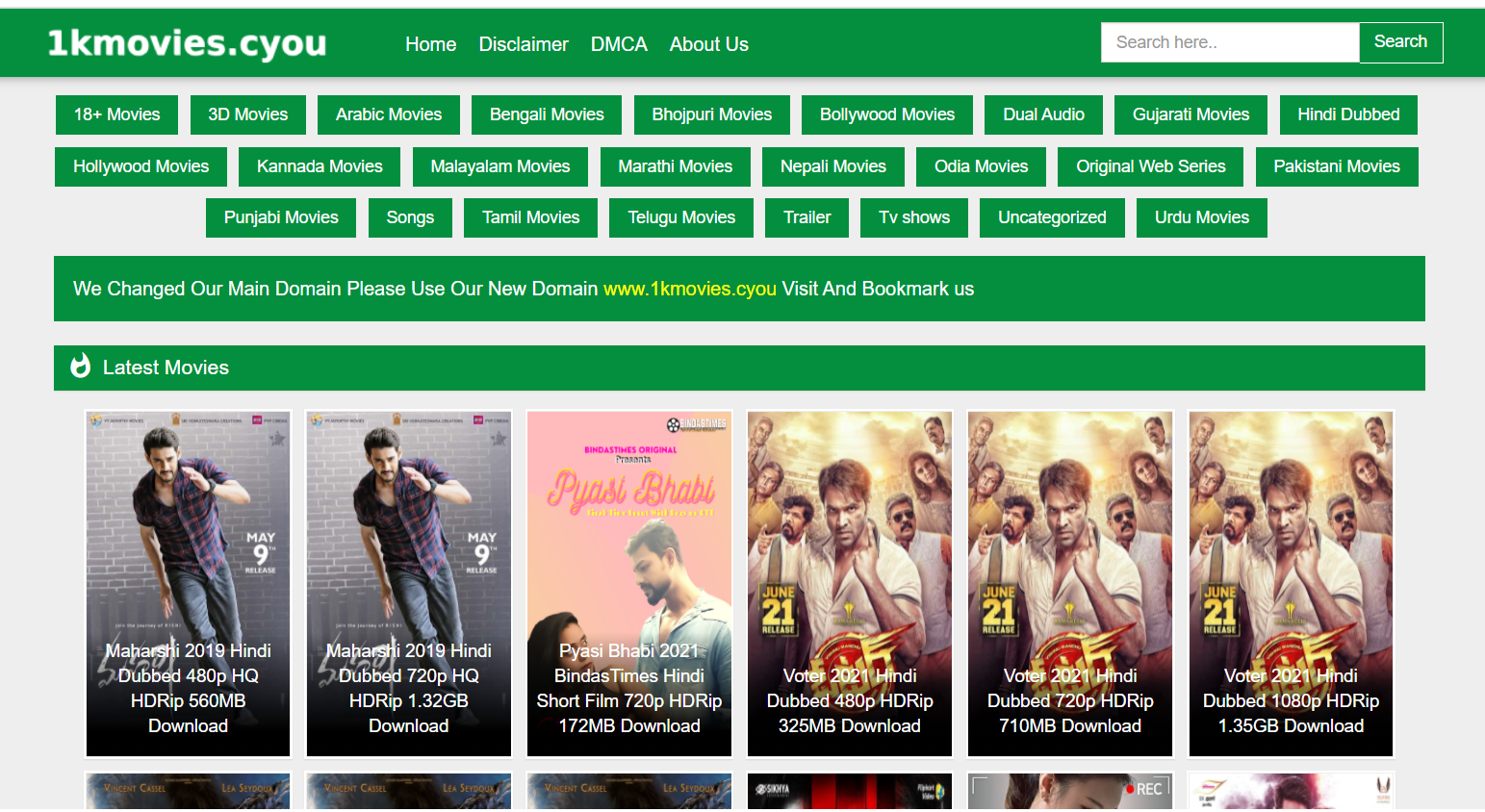 1kmovies 2021: Hollywood, Bollywood, Tamil HD Movies, 1kmovies Hindi Dubbed Movies Download Illegal Website