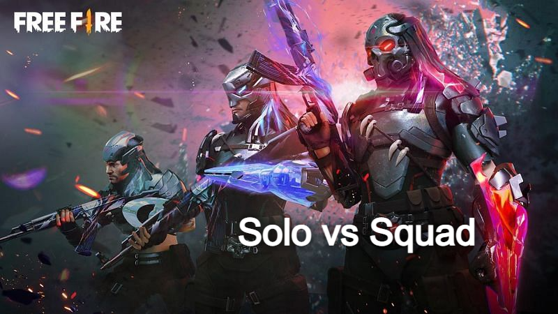 5 Guns that players should use for Solo vs Squad in Free Fire