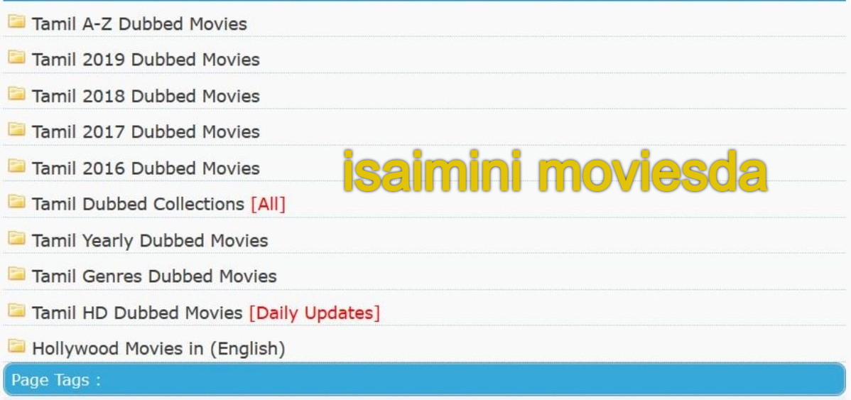 Isaimini Moviesda 2021: Tamil New HD Movies Download on Isaimini Moviesda website