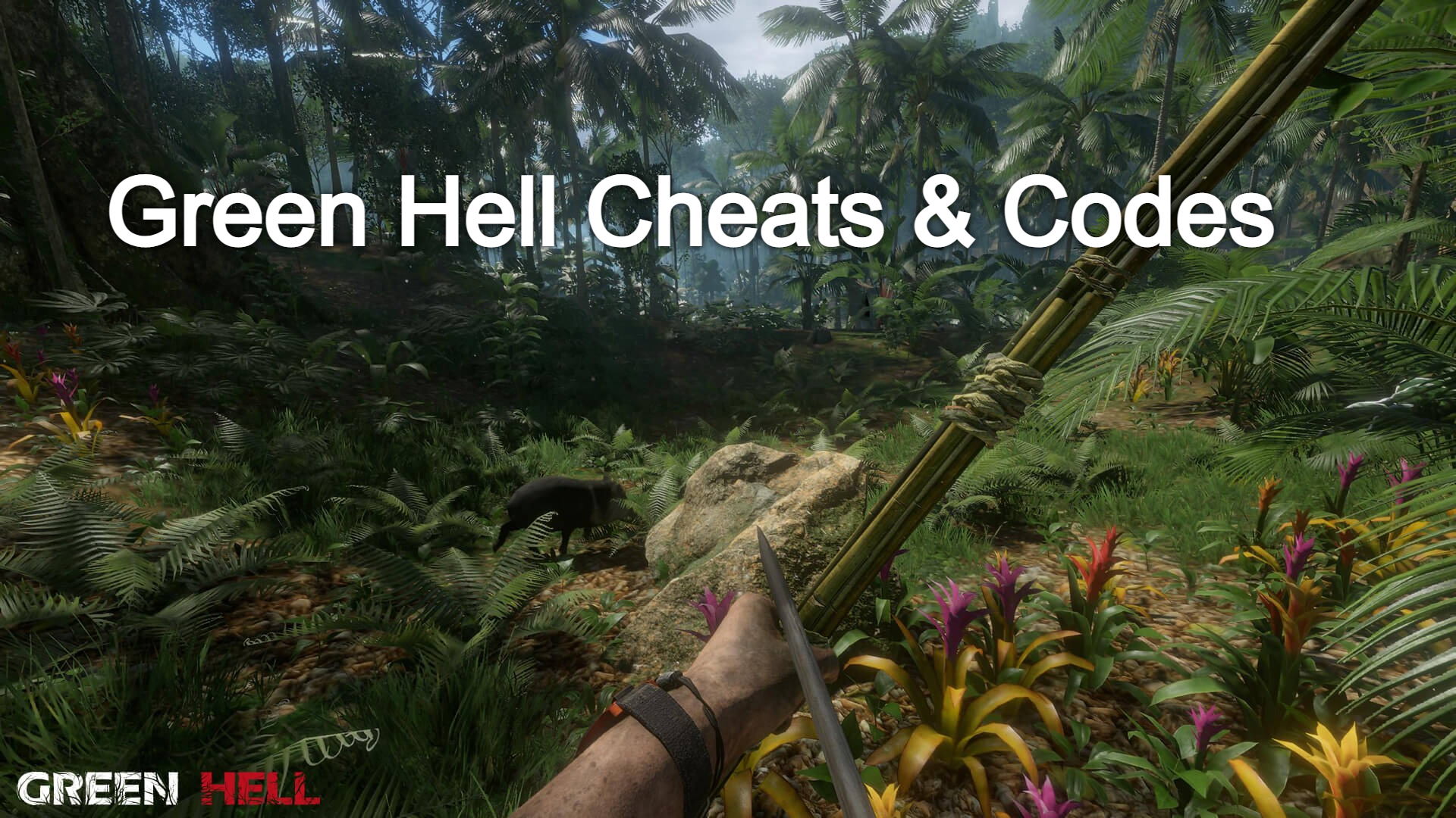 Green Hell Cheats & Codes: how to use them?