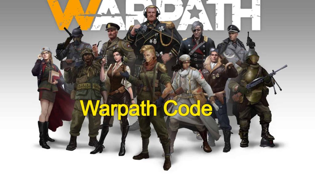 Warpath game codes and redemption process illustrated