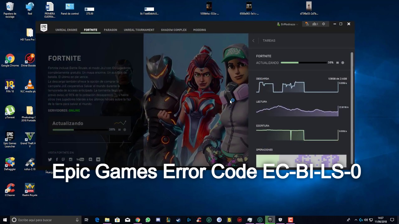 How to Fix Fortnite Epic Launcher Error EC-BI-LS-0