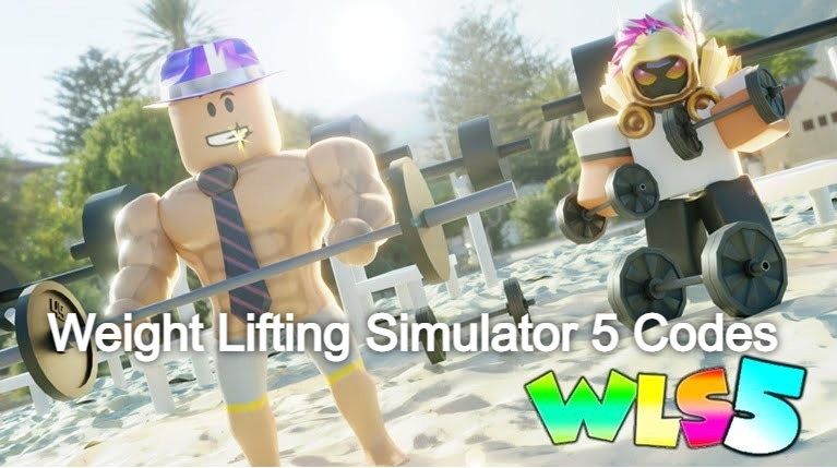 oblox characters lifting weights, representing the excitement of Weight Lifting Simulator 5 codes in October  2023