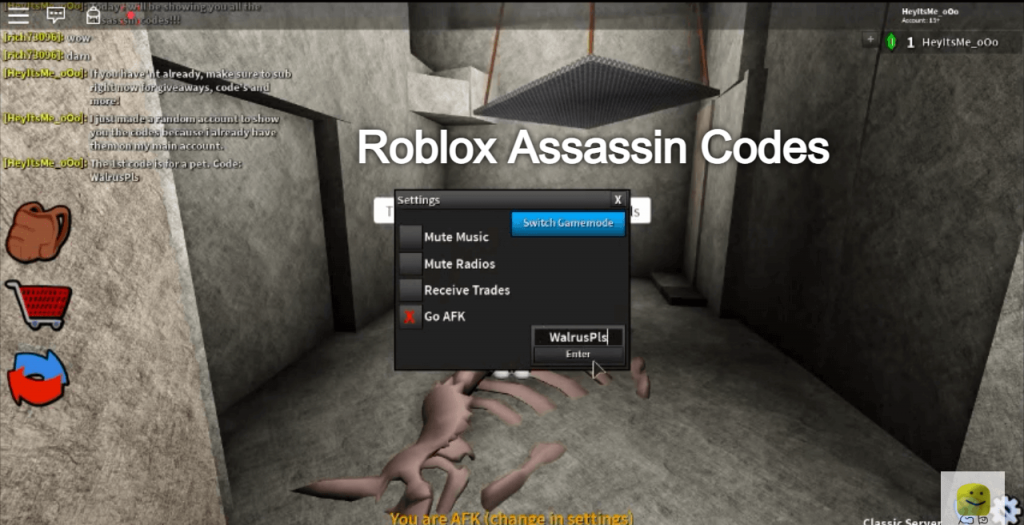 Roblox Assassin Codes: Avatars with pets and knives, representing the contents of the article.