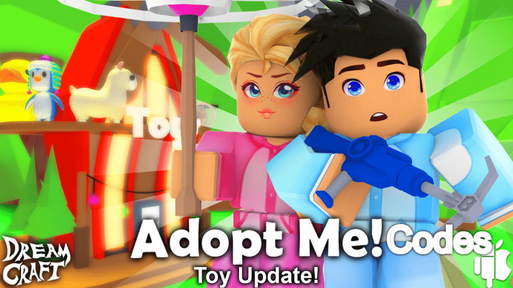 Roblox characters trading pets in Adopt Me universe.