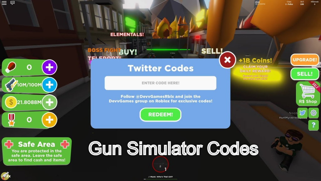 Roblox Gun Simulator: Explosive Action and Exclusive Rewards!