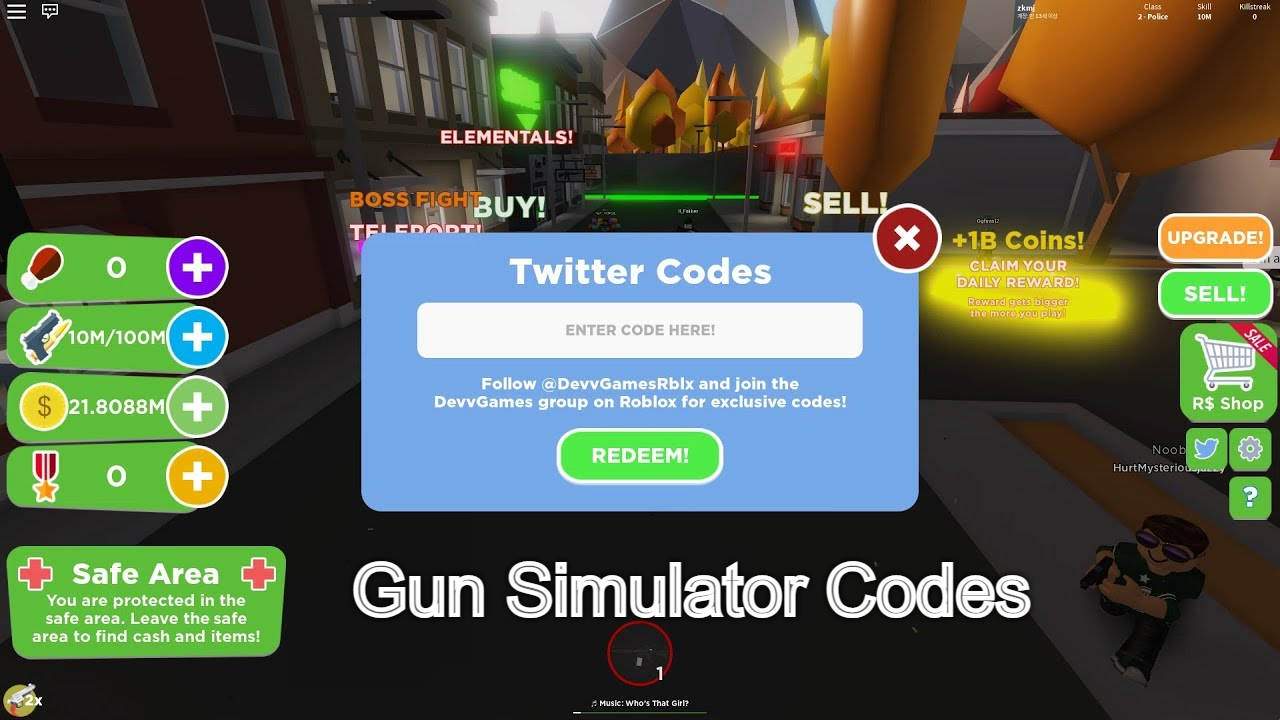 Симулятор пароля игра. Коды для Gun Simulator. Коды в Gun Simulator в РОБЛОКС. Roblox Gun code. Roblox coding for Gun game.