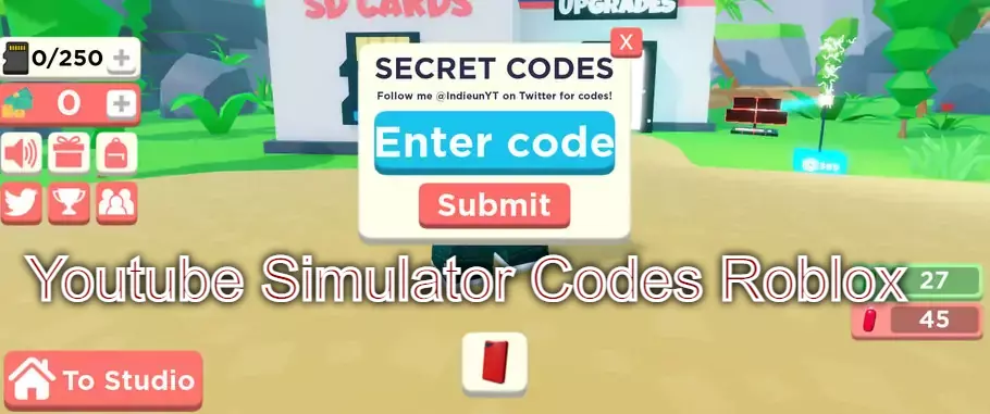 Roblox YouTube Simulator Codes – Unleashing Creativity in November 2023