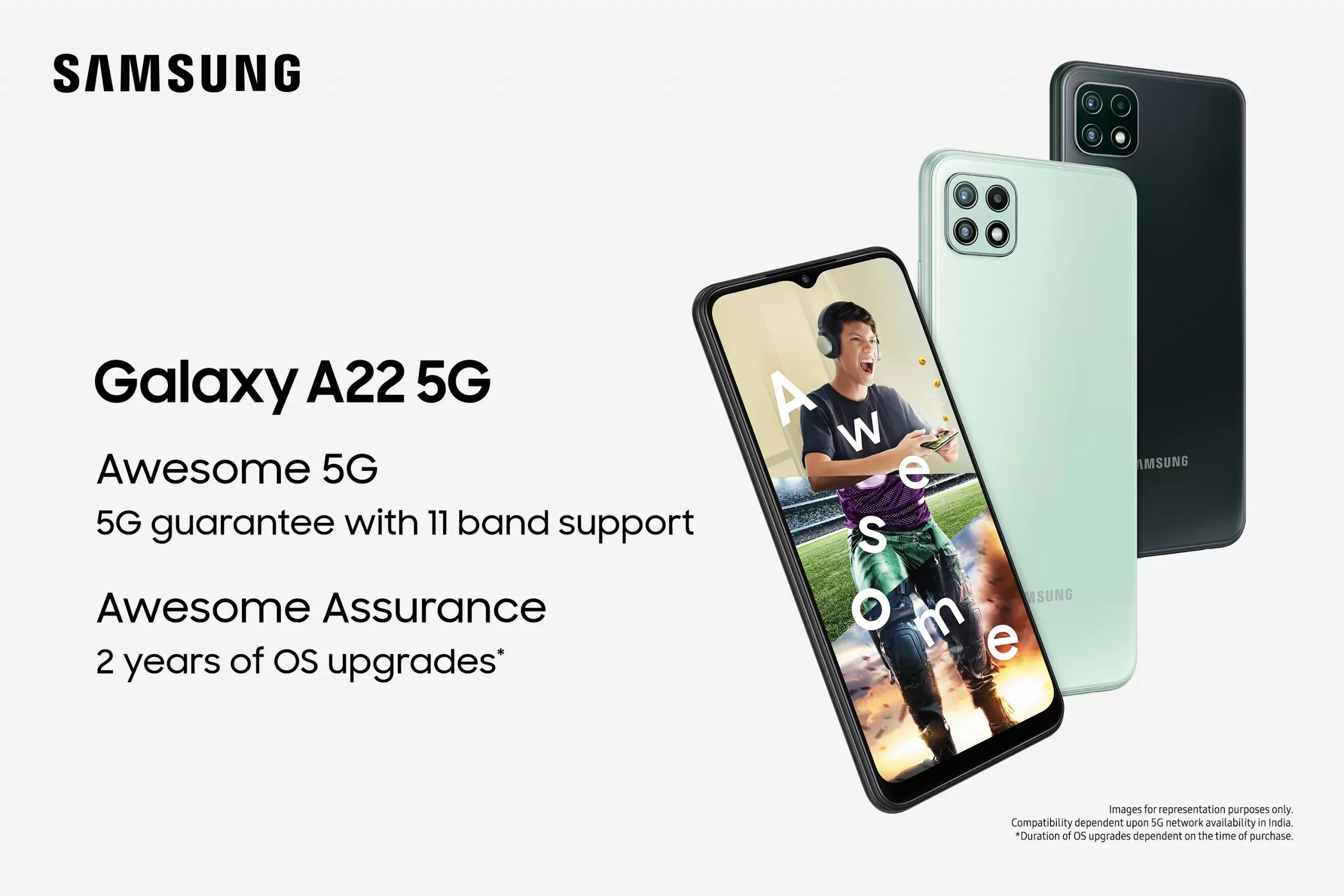 Samsung Galaxy A22 5G launched in India, will get powerful features including 5000mAh battery, 48MP camera