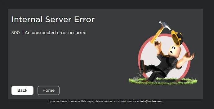 Roblox Error Code 500: How to Fix Roblox Error Code 500