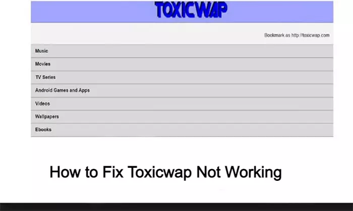 How to Fix Toxicwap Not Working