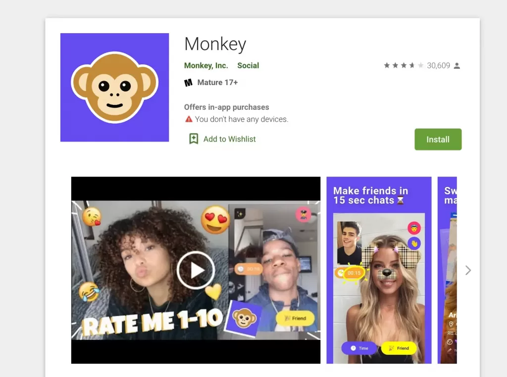 Monkey App 1