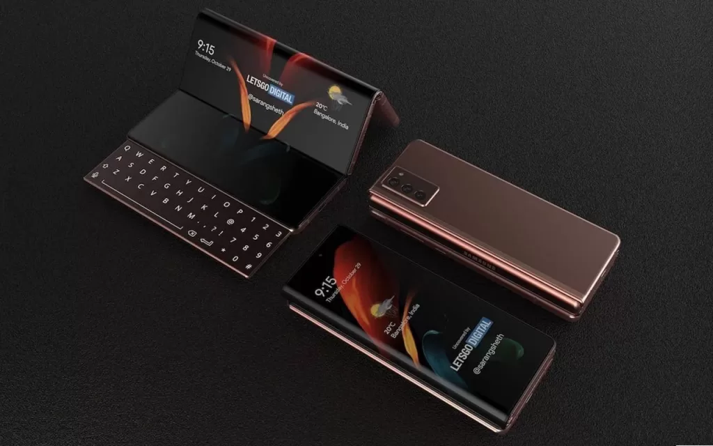 Samsung Galaxy Z Fold 3 with Sli