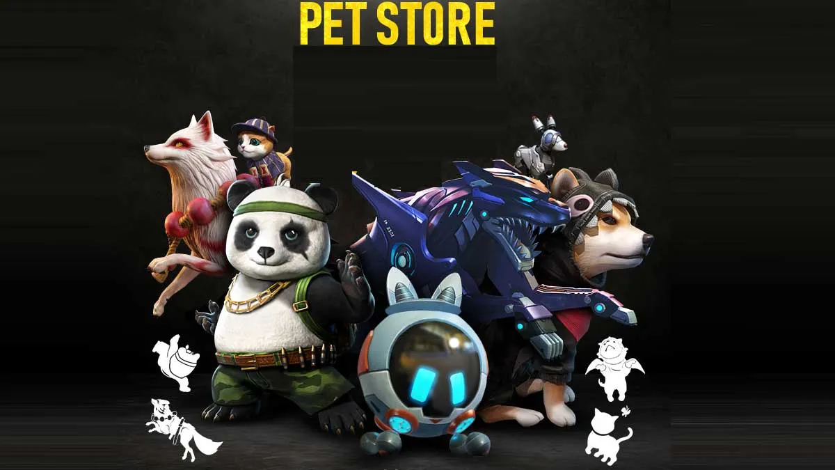 From Dr Beanie to Rockie, these pets will win in Free Fire BR mode