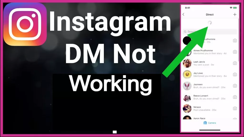 Instagram Dm Not Working