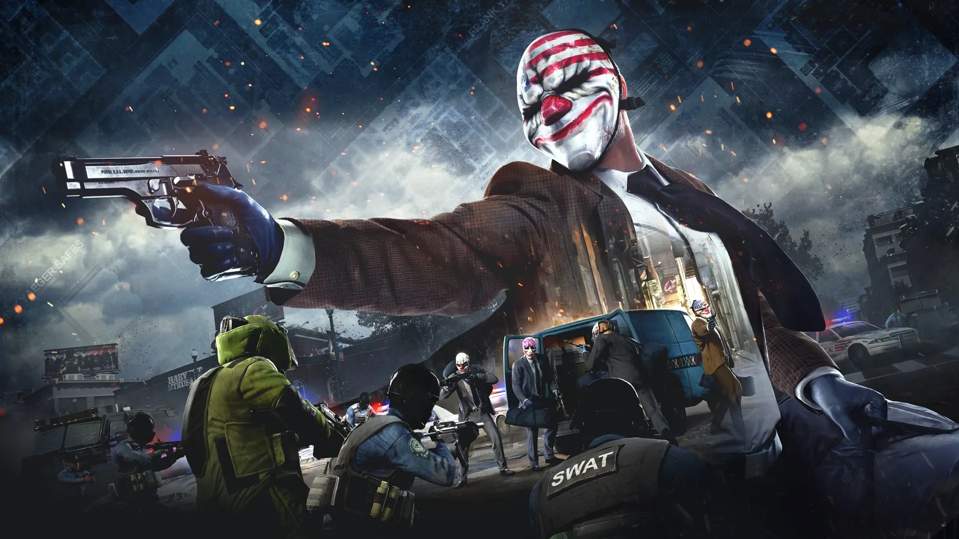 PayDay 2 Update 212 Patch Notes Oct. 13, Graphical Fixes