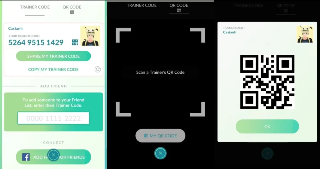 Pokemon Go Friend Codes