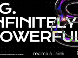 Realme 8s and Realme 8i phones will be launched on September 9