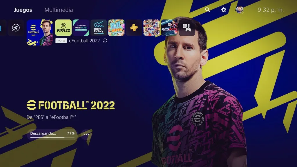 eFootball 2022 Game Size Revealed for PlayStation