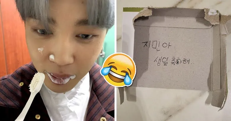 BTS Is Trolling Jimin Hard On His Birthday…Because Thats What Friends Do