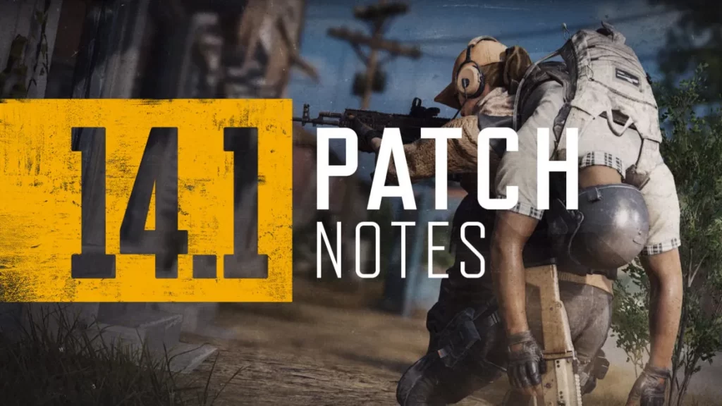 PUBG Battlegrounds PC Update 14.1 Patch Notes