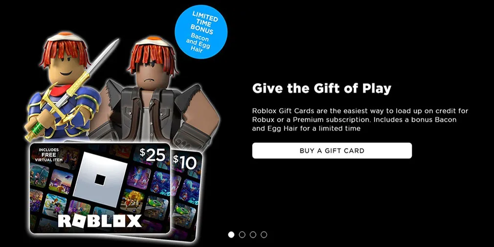 Roblox Gift Card for Premium Robux