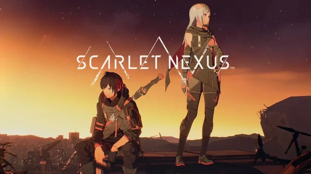Scarlet Nexus Characters Kasane and Yuito in Action