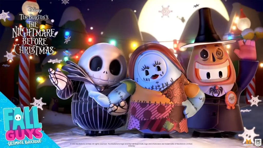 Fall Guys The Nightmare Before Christmas Event Details Release Date