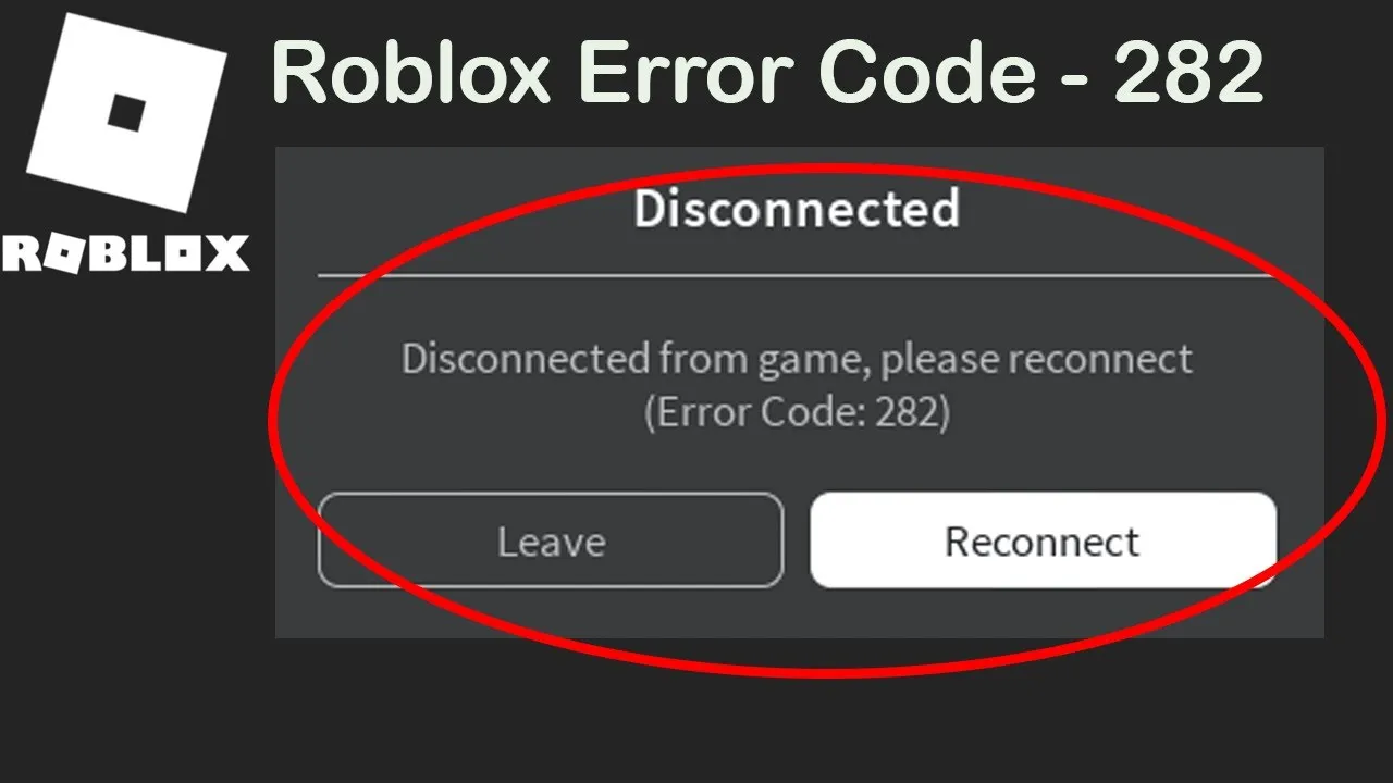 How to Fix Roblox Error Code 282