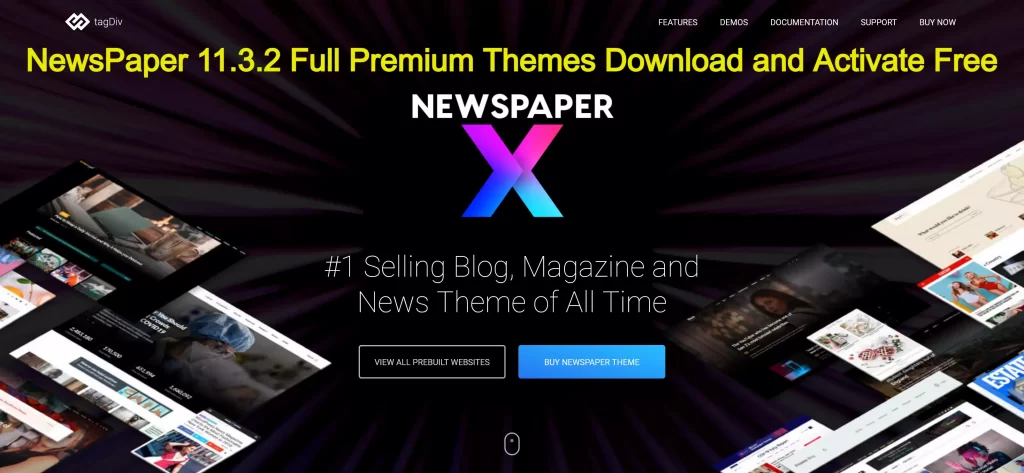 NewsPaper 11.3.2 Full Premium Themes Download and Activate Free