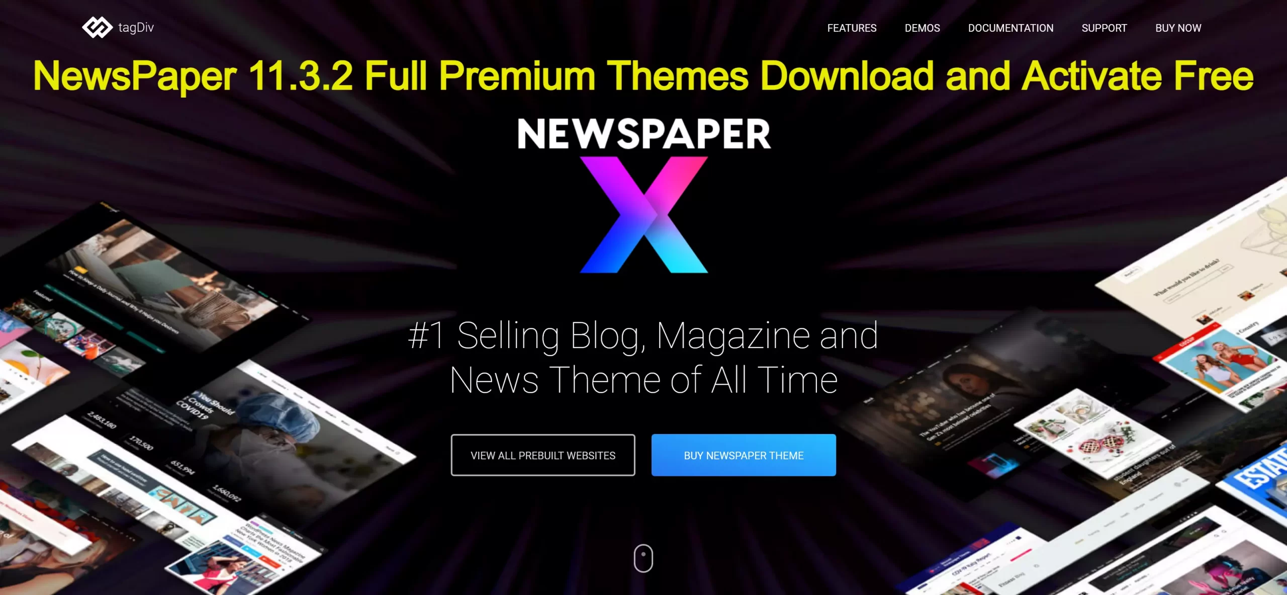 NewsPaper 11.3.2 Full Premium Themes Download and Activate Free