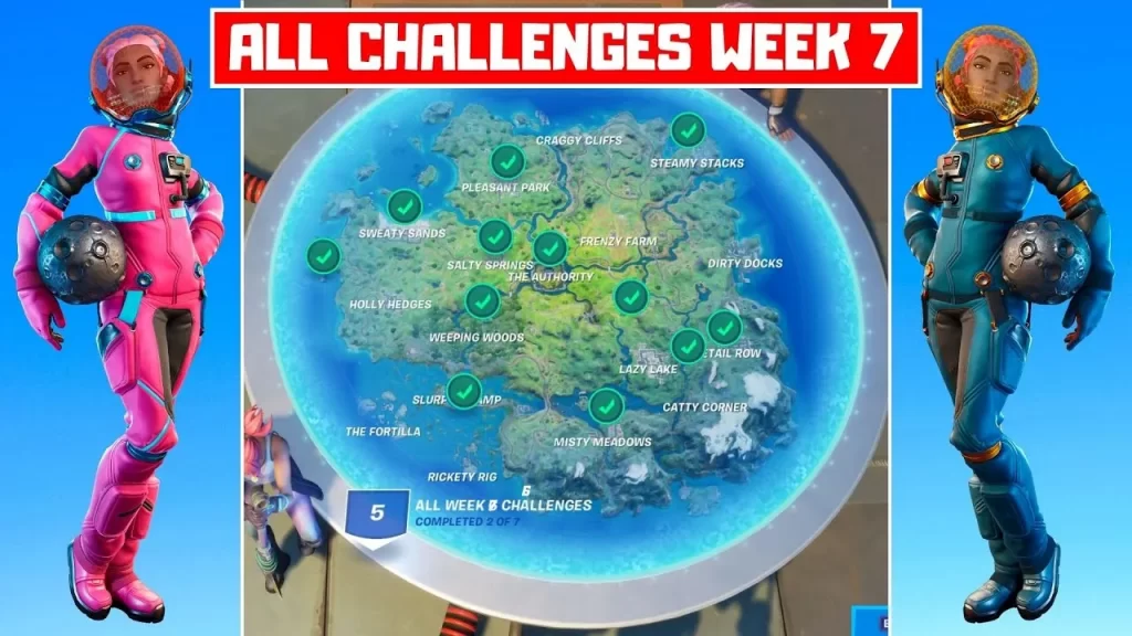 All Fortnite Chapter 3 Week 7 Challenges How To Complete Them