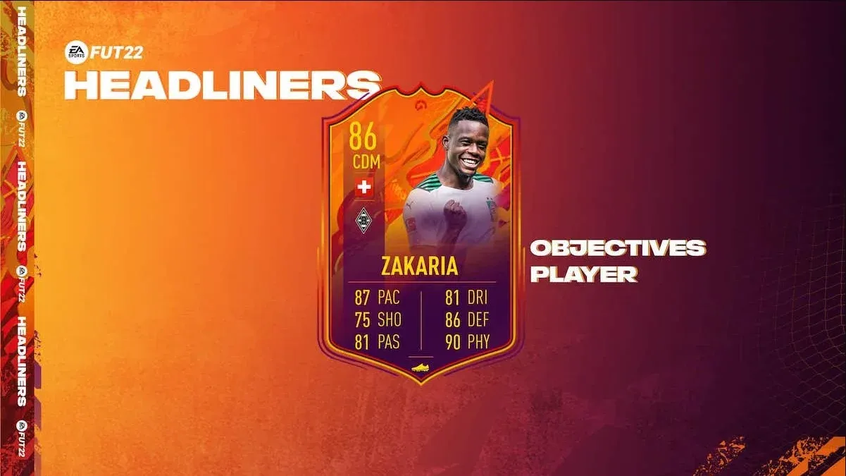 How to Complete Denis Zakaria Headliners Objectives in FIFA 22