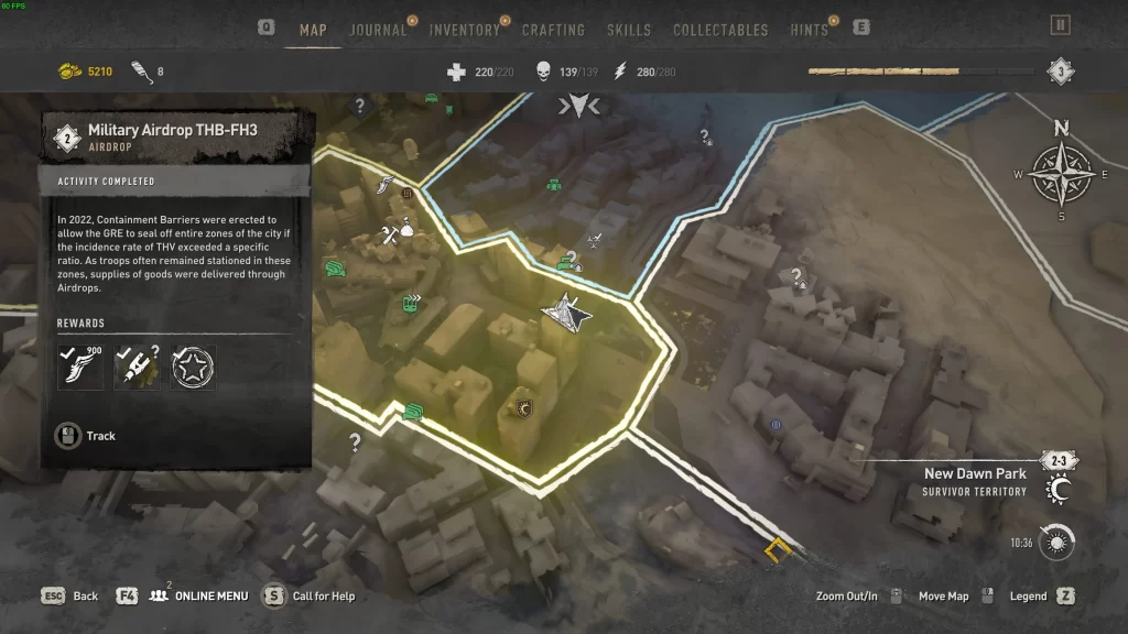 Dying Light 2 Military Tech Locations Map