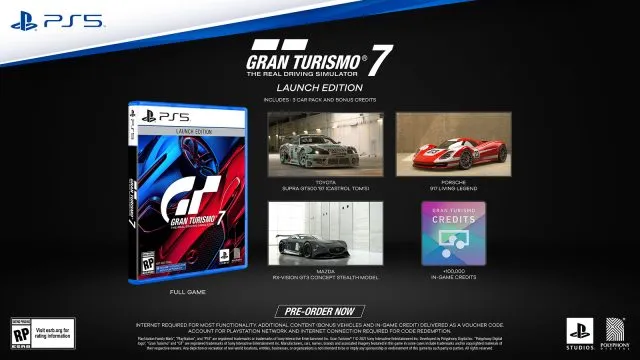 How to Access Gran Turismo 7 Preorder Content