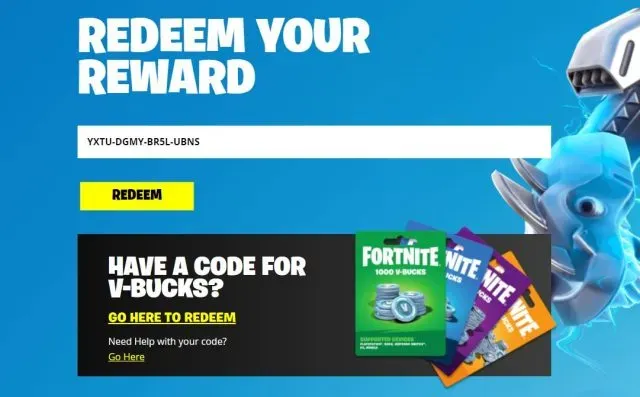 How to Redeem Fortnite Codes