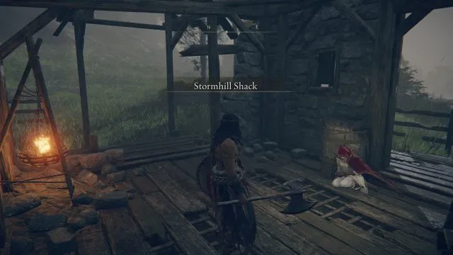 Roderika is in Stormhill Shack.