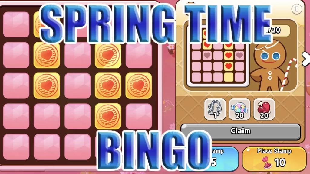 Springtime Bingo Answers Cookie Run Kingdom