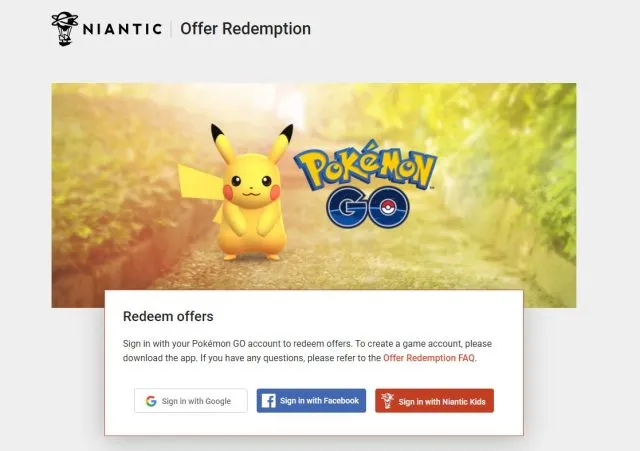 You can redeem Pokemon Go Codes either in the in game shop or via the official website