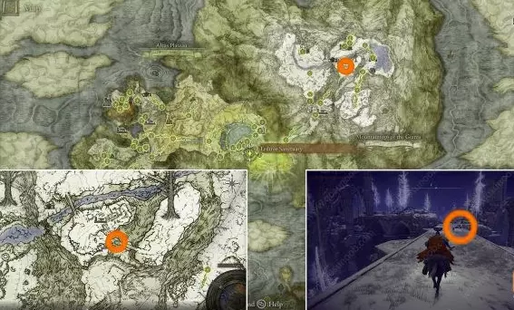 all locations of corhyn elden rign