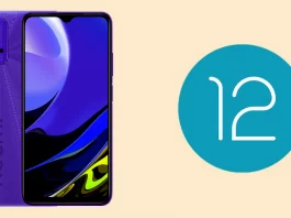 Android 12 update for Redmi 9T released internally
