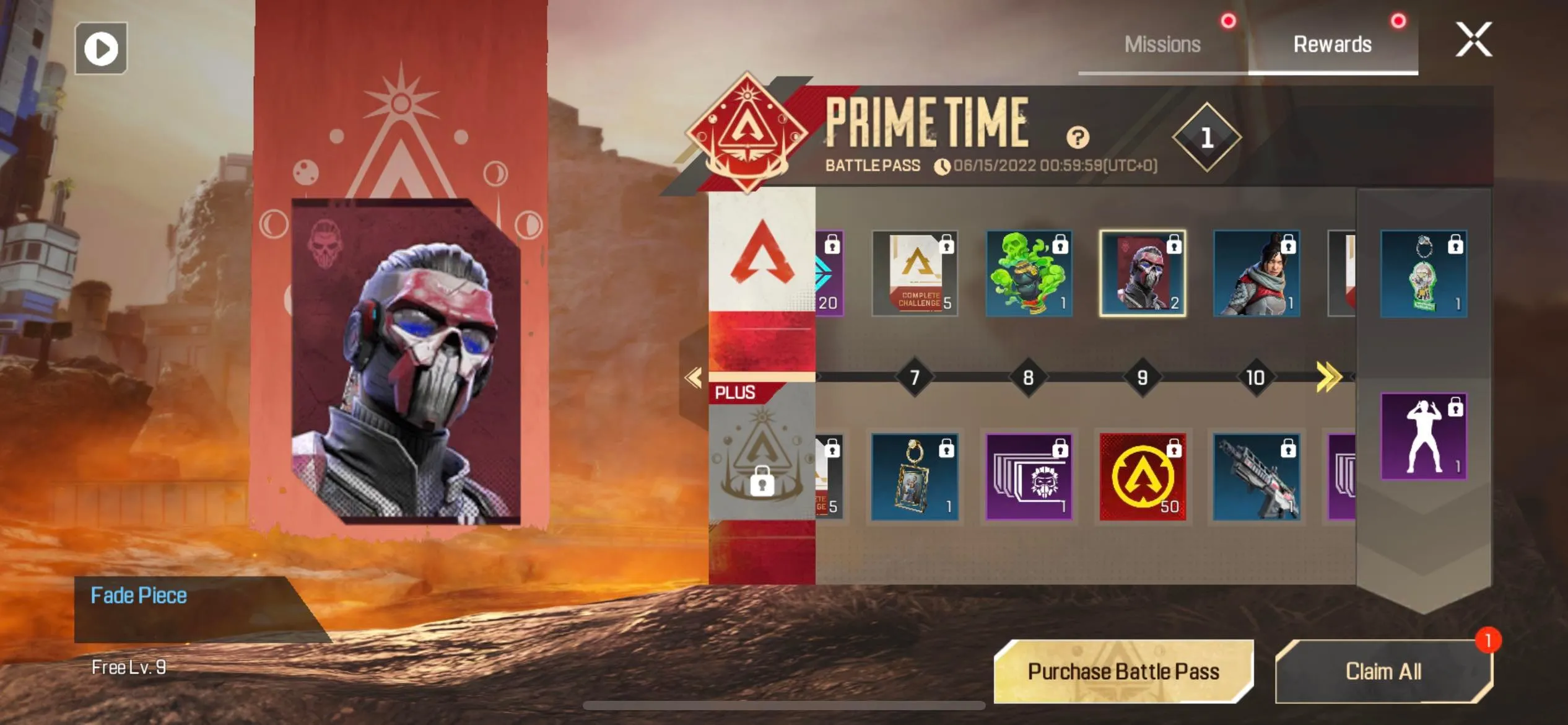 How to Unlock Fade Apex Legends Mobile