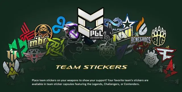 Team Stickers