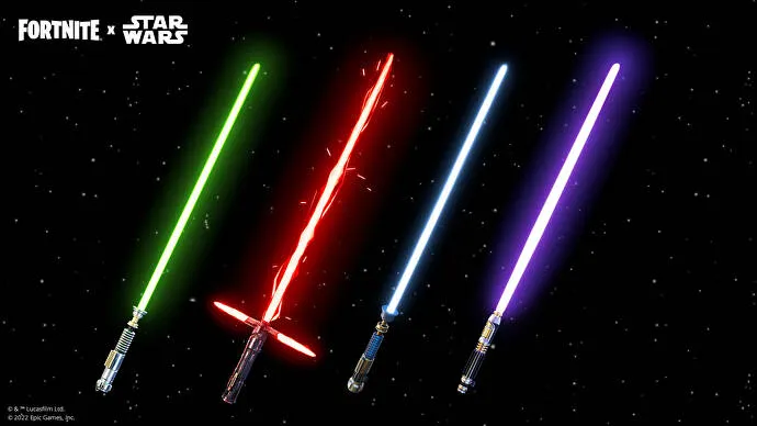 Where to Find Lightsabers in Fortnite, Block Hits Using Lightsaber