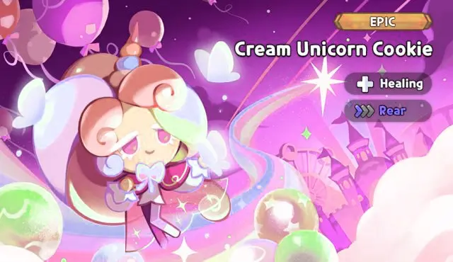 cream unicorn cookie toppings cookie run kingdom