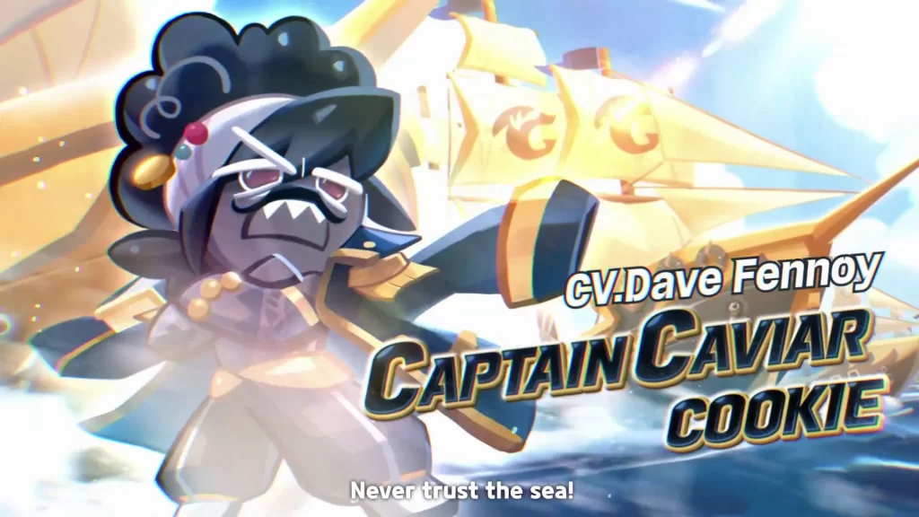 Captain Caviar Cookie in Cookie Run Kingdom