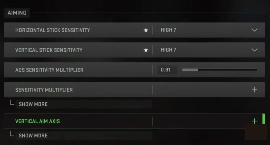 Modern Warfare 2 Best aiming Settings controller